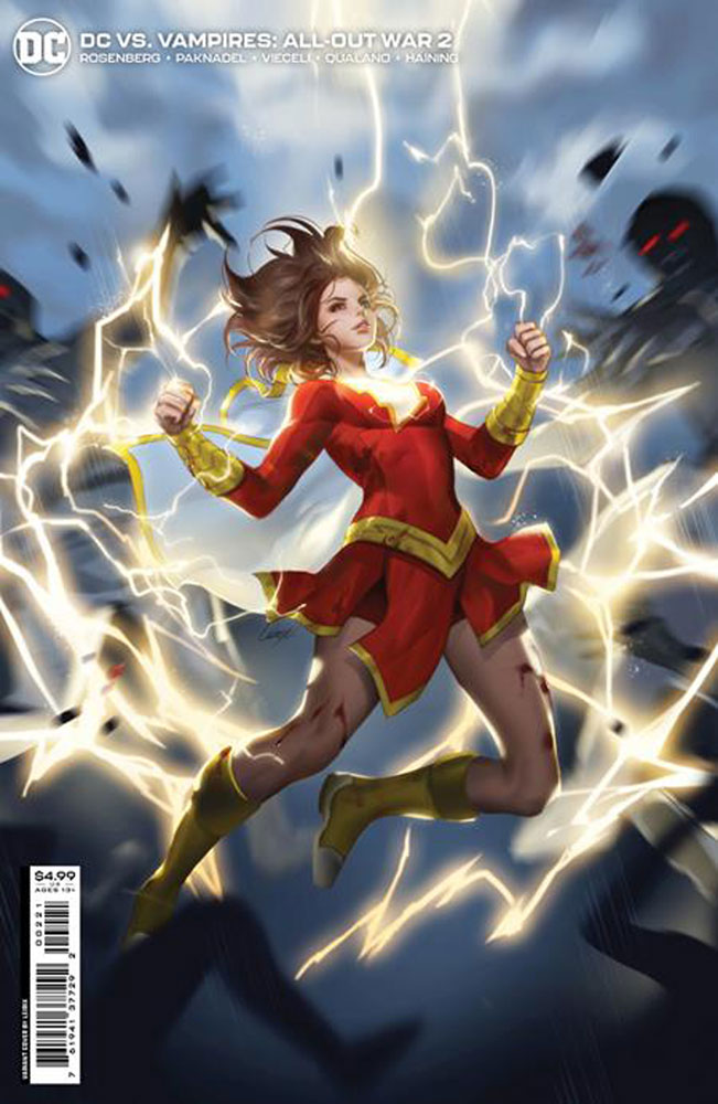 Image: DC vs. Vampires: All-Out War #2 (cover B card stock - Lesley Leirix Li) - DC Comics