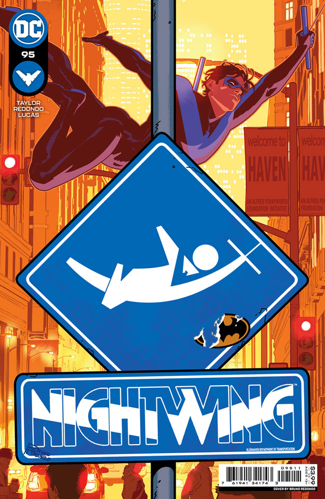 Image: Nightwing #95 (cover A - Bruno Redondo) - DC Comics