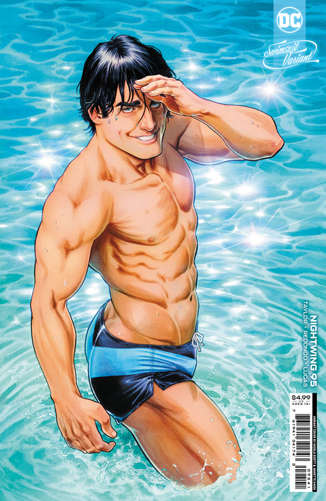 Image: Nightwing #95 (cover C swimsuit card stock - Nicola Scott) - DC Comics