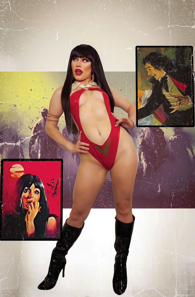 Image: Vampirella / Dracula: Rage #1 (cover L incentive 1:20 - Cosplay virgin) - Dynamite