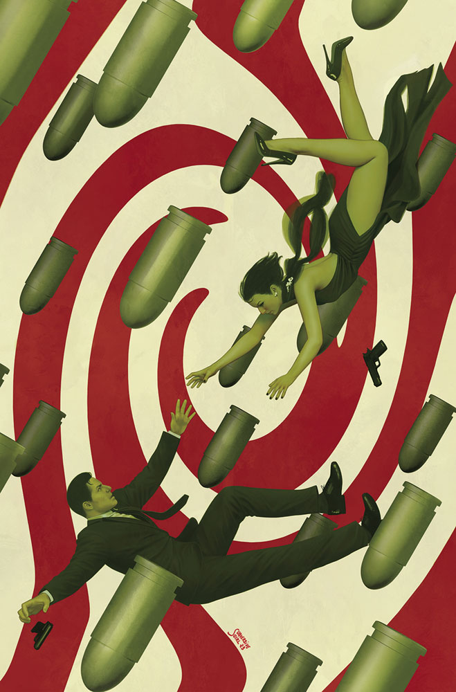 Image: James Bond: 007, For King & Country #5 (cover H incentive 1:10 - Puebla virgin) - Dynamite