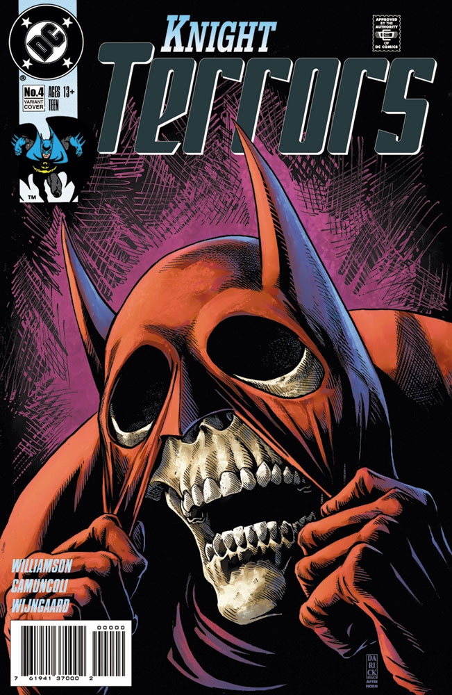 Image: Knight Terrors #4 (cover E incentive 1:25 cardstock - Darick Robertson)  [2023] - DC Comics