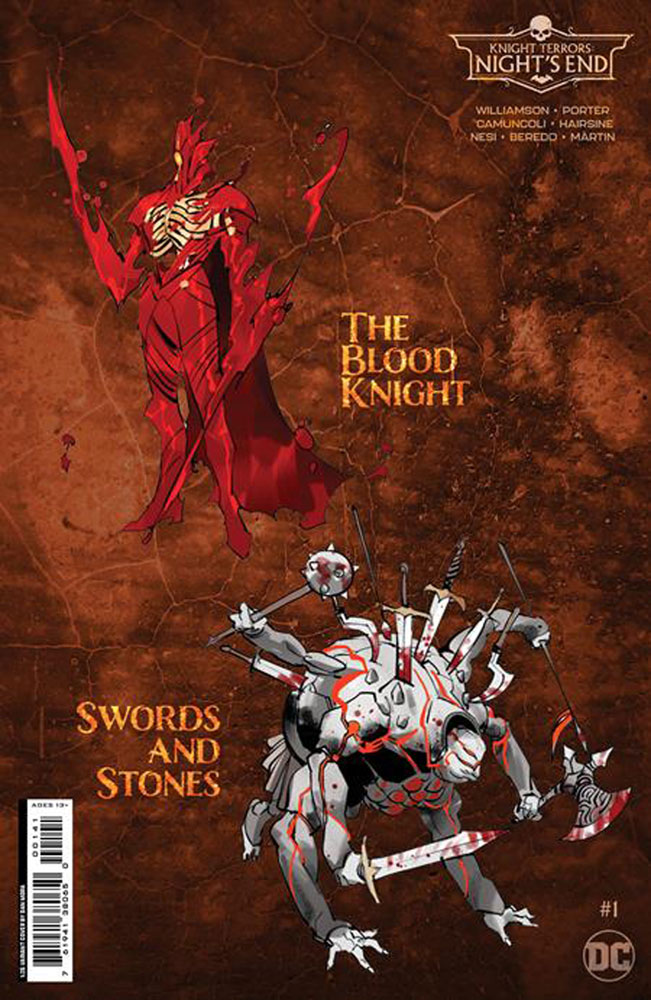 Image: Knight Terrors: Night's End #1 (cover E incentive 1:25 cardstock - Dan Mora) - DC Comics