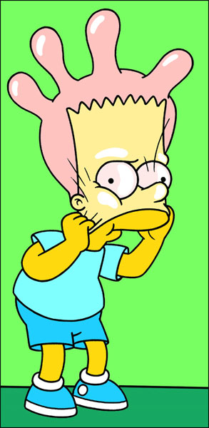 Image: Big Bratty Book of Bart Simpson SC  - Bongo