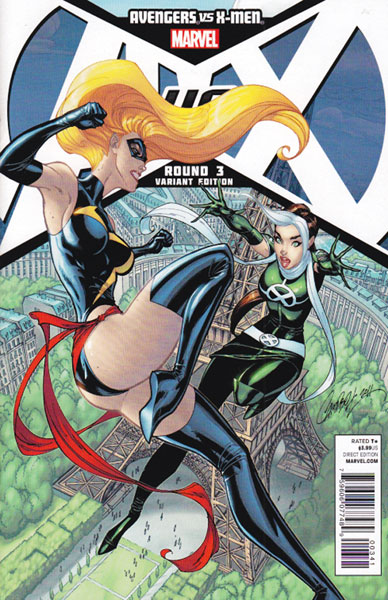 Image: Avengers vs. X-Men #3 (1:25 incentive cover - Campbell) - Marvel Comics