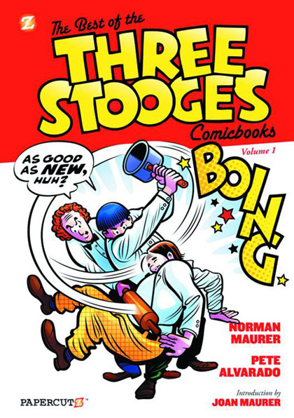 Image: Best of the Three Stooges Comic Books Vol. 01 HC  - Papercutz