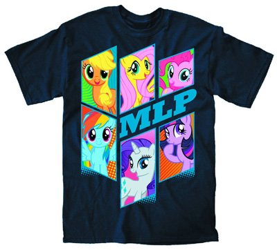 My Little Pony: Brony Bunch T-Shirt [Navy] (XL) - Westfield Comics