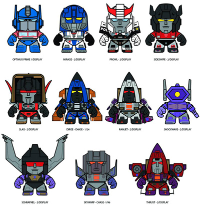 transformers mystery minis