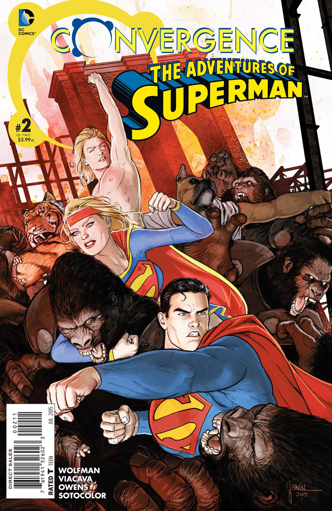 Image: Convergence: Adventures of Superman #2 - DC Comics