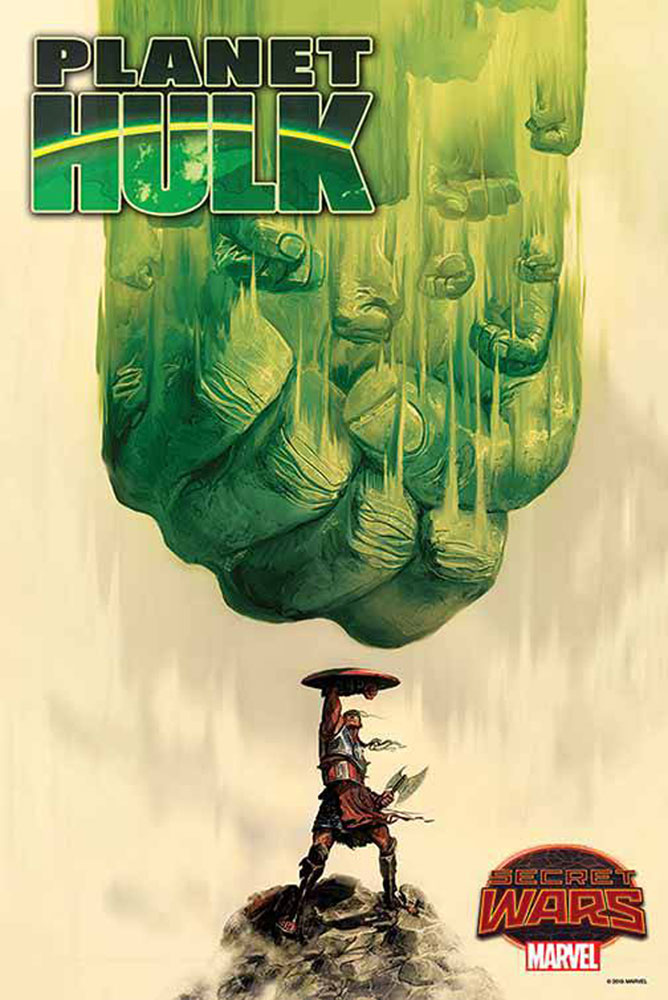 Image: Planet Hulk #1 by Del Mundo Poster  - Marvel Comics