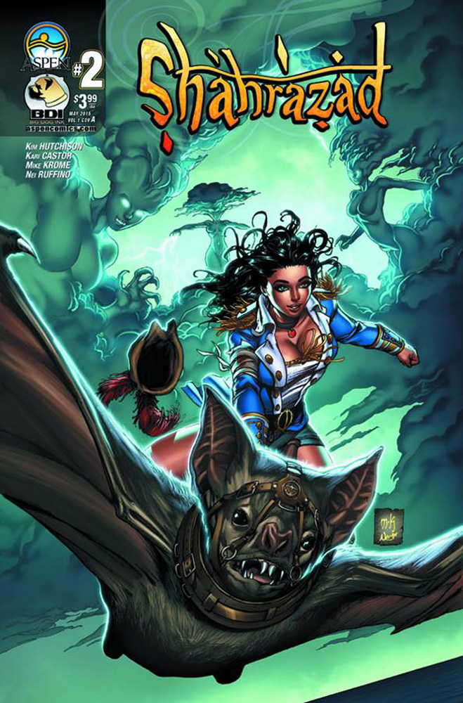 Image: Shahrazad #2 (2015) (Direct Market cover A - Mike Krome) - Aspen MLT Inc