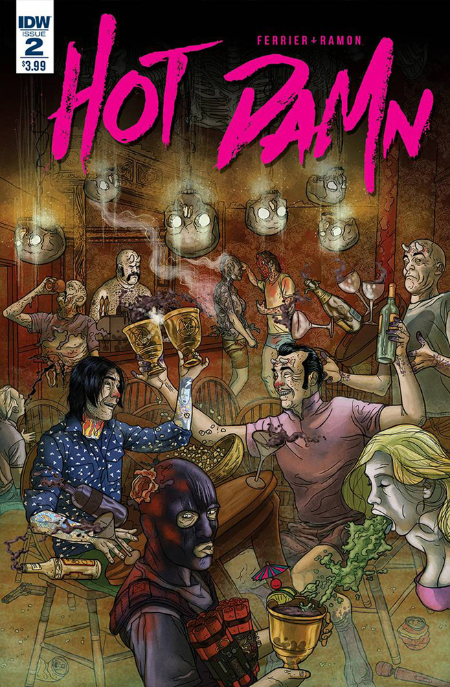 Image: Hot Damn #2  [2016] - IDW Publishing