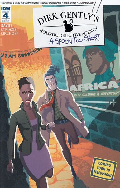 Image: Dirk Gently: A Spoon Too Short #4 (variant incentive cover) (10-copy)  [2016] - IDW Publishing