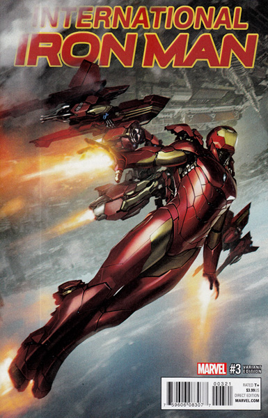 Image: International Iron Man #3 (variant cover - Skan)  [2016] - Marvel Comics