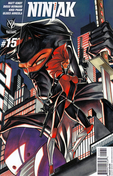 Image: Ninjak #15 (cover C - variant incentive - Silas) (20-copy)  [2016] - Valiant Entertainment LLC