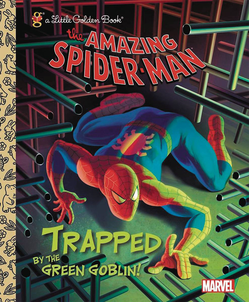 Image: Marvel Comics Little Golden Book: Amazing Spider Man - Trapped by Green Goblin  - Random House Books For Young R