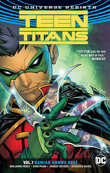 Image: Teen Titans Vol. 01: Damian Knows Best SC  - DC Comics