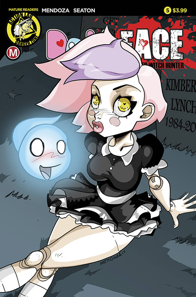 Image: Dollface #5 (cover A - Mendoza)  [2017] - Action Lab - Danger Zone