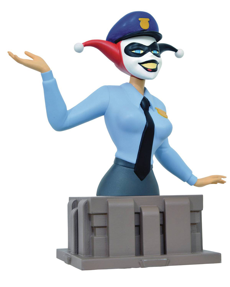 Image: Batmant the Animated Series Resin Bust: Harley Quinn 25th Anniversary Edition  - Diamond Select Toys LLC