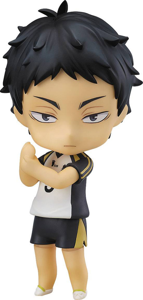 Image: Haikyuu Keiji Nendoroid: Akaashi  - Orange Rouge