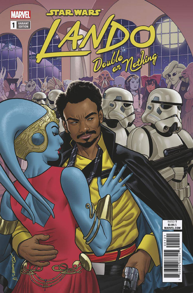 Image: Star Wars: Lando - Double or Nothing #1 (incentive cover - Quinones)  [2018] - Marvel Comics