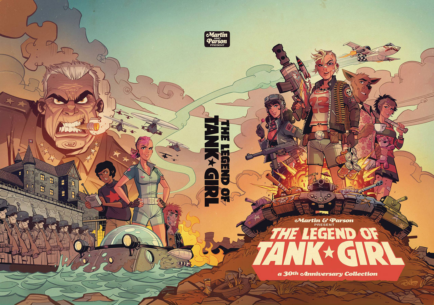 Image: Legend of Tank Girl HC  - Titan Comics