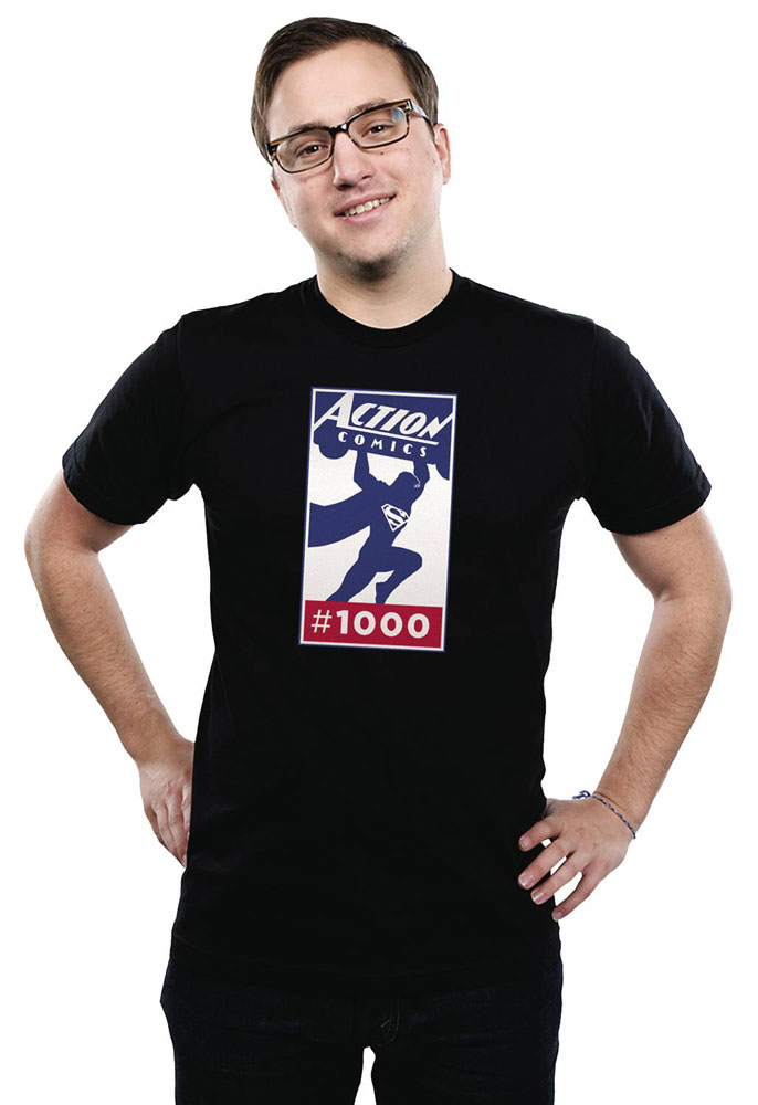 Image: Action #1000 T-Shirt: Logo  (XL) - Graphitti Designs