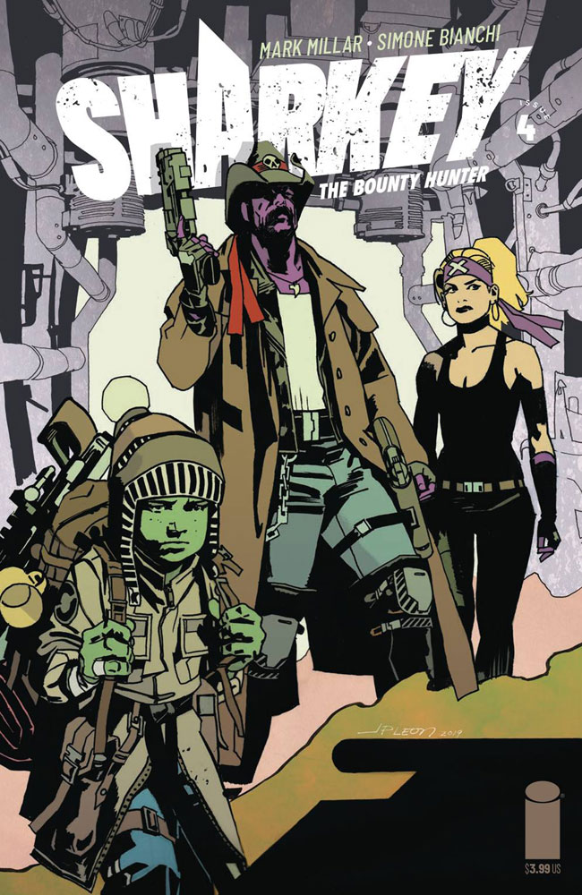 Image: Sharkey the Bounty Hunter #4 (cover C - Leon) - Image Comics