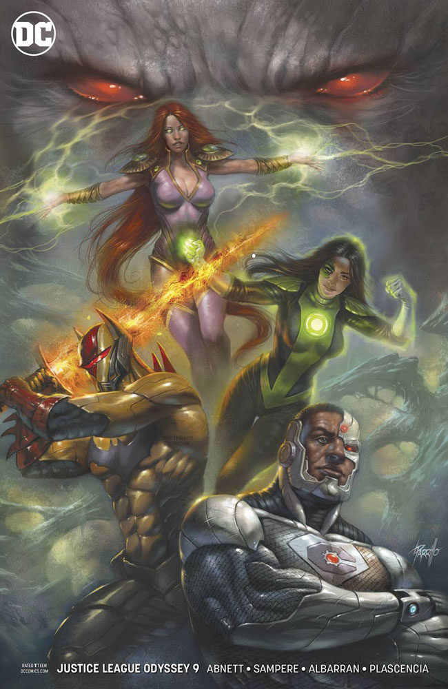 Image: Justice League Odyssey #9 (variant cover - Lucio Parrillo)  [2019] - DC Comics