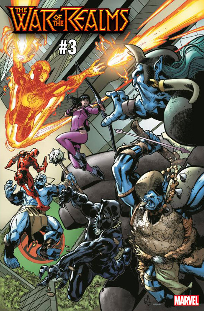 Image: War of the Realms #3 (variant International cover - Izaakse) - Marvel Comics