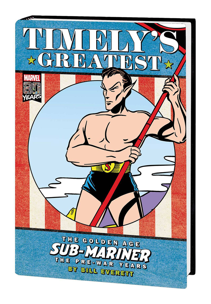 Image: Timely's Greatest: Golden Age Sub-Mariner by Bill Everett HC  (Direct Market Edition) - Marvel Comics