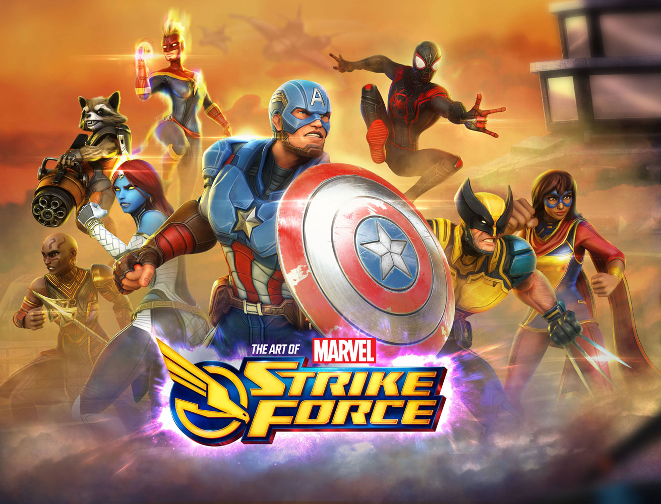 Image: Marvel Strike Force: Art of the Game HC  - Marvel Comics