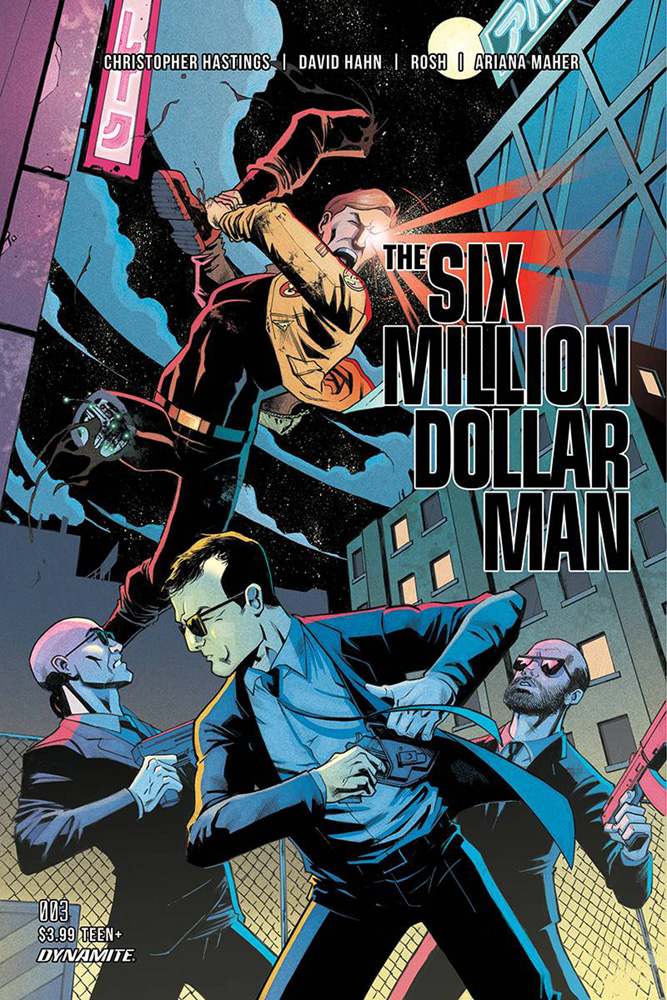 Image: Six Million Dollar Man #3 (cover B - Gapstur) - Dynamite