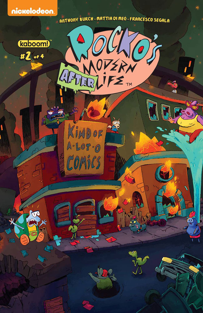 Image: Rocko's Modern Afterlife #2 (Preorder cover - McCormick) - Boom! - KaBOOM!