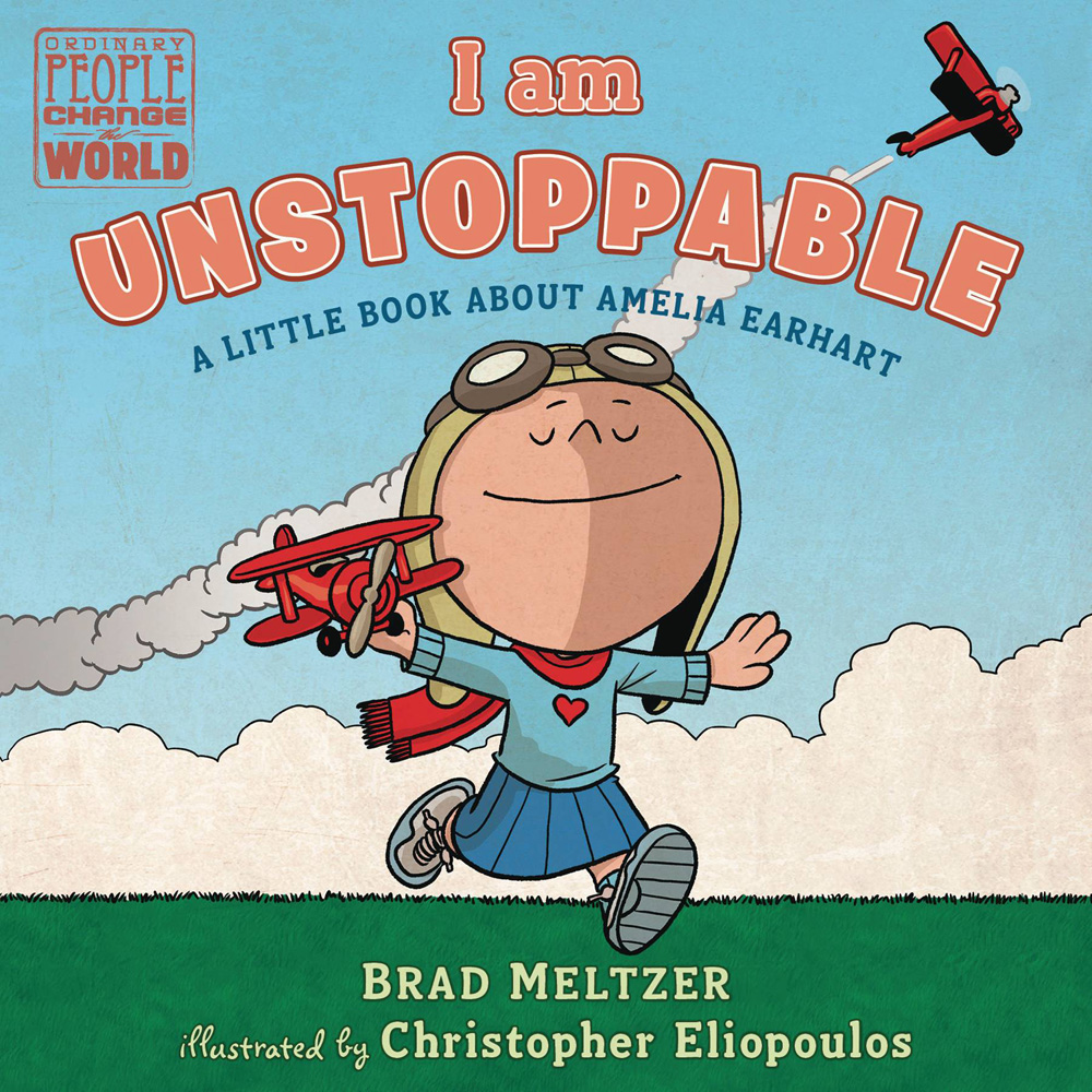 Image: I Am Unstoppable Amelia Earhart Board Book  - Dial Books