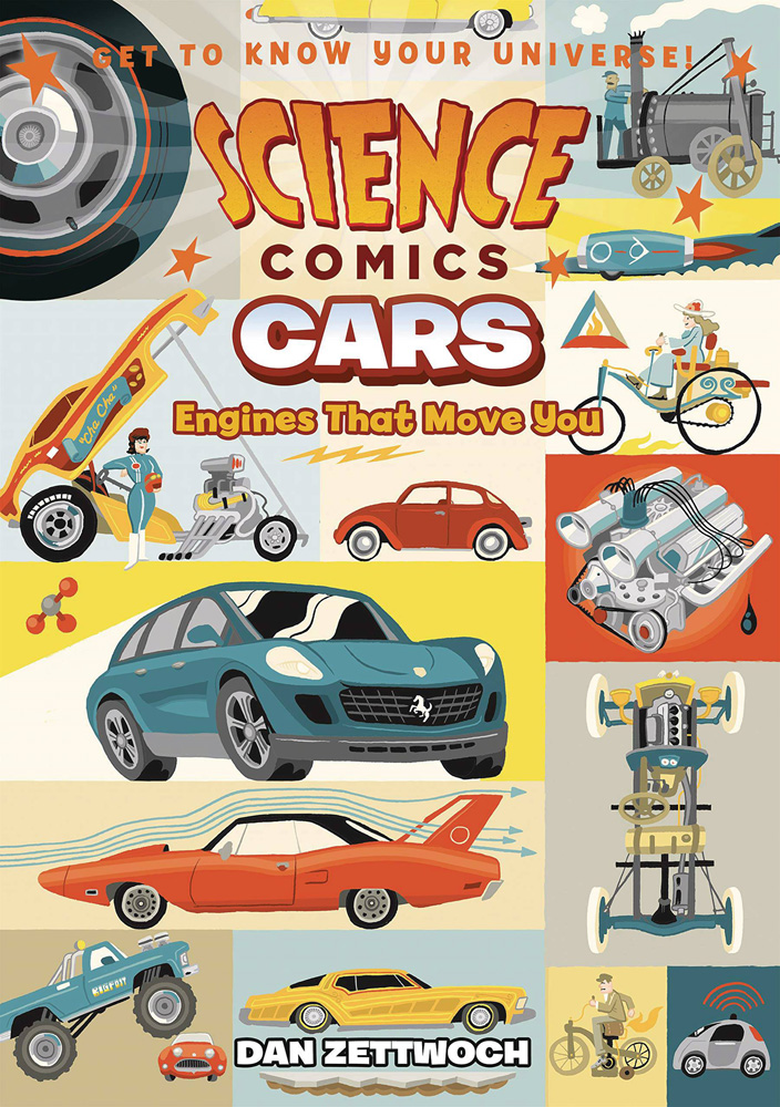 Image: Science Comics: Cars - Engines That Move You SC  - First Second (:01)