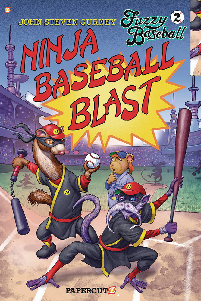 Image: Fuzzy Baseball Vol. 02 GN HC  - Papercutz
