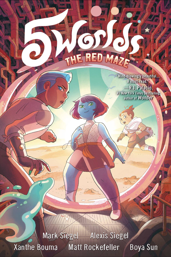 Image: 5 Worlds Vol. 03: Red Maze GN HC  - Random House Books Young Reade