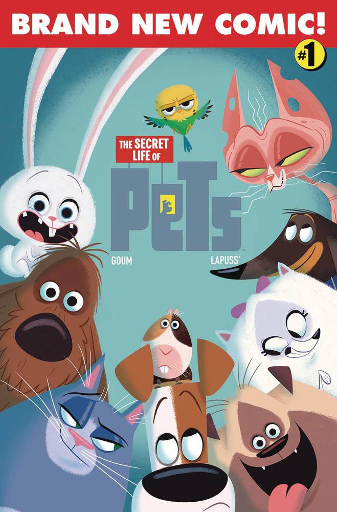 Image: Secret Life of Pets #1 (cover A - Goum) - Titan Comics