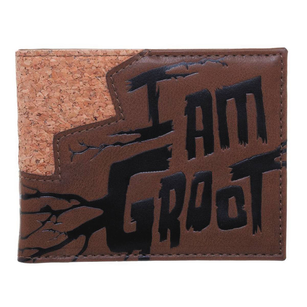 Image: Guardians of the Galaxy Bi-Fold Wallet: I Am Groot  - Bioworld Merchandising