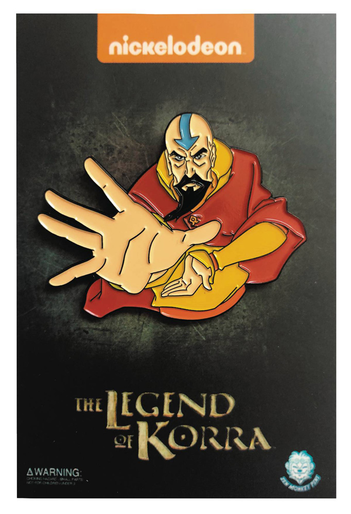 Image: Legend of Korra Pin: Airbending Tenzin  - Zen Monkey Studios LLC