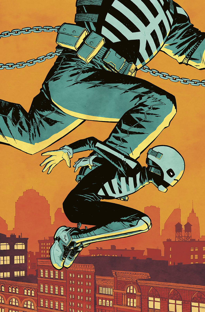Image: Skulldigger & Skeleton Boy #6 (cover B - Chiang) - Dark Horse Comics
