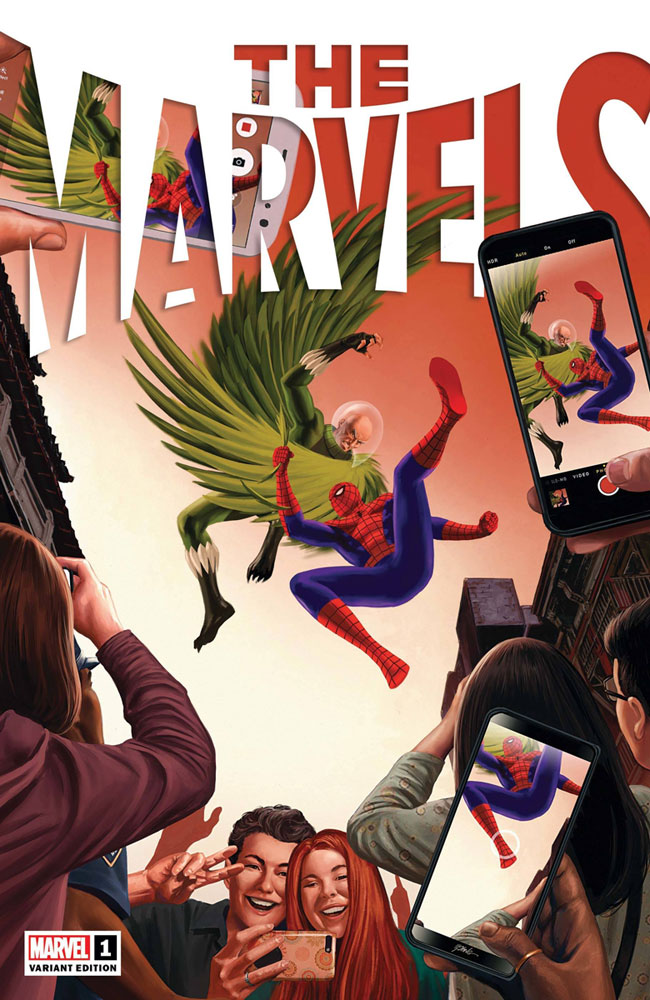 Image: The Marvels #1 (incentive 1:25 cover - Epting) - Marvel Comics