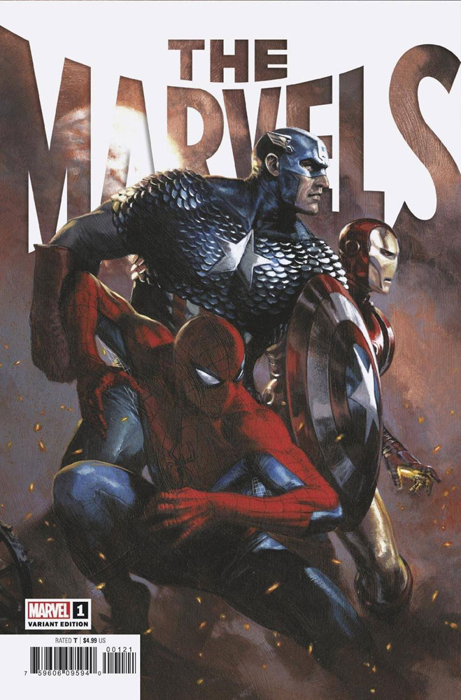 Image: The Marvels #1 (incentive 1:50 cover - Gabriele DellOtto)  [2020] - Marvel Comics