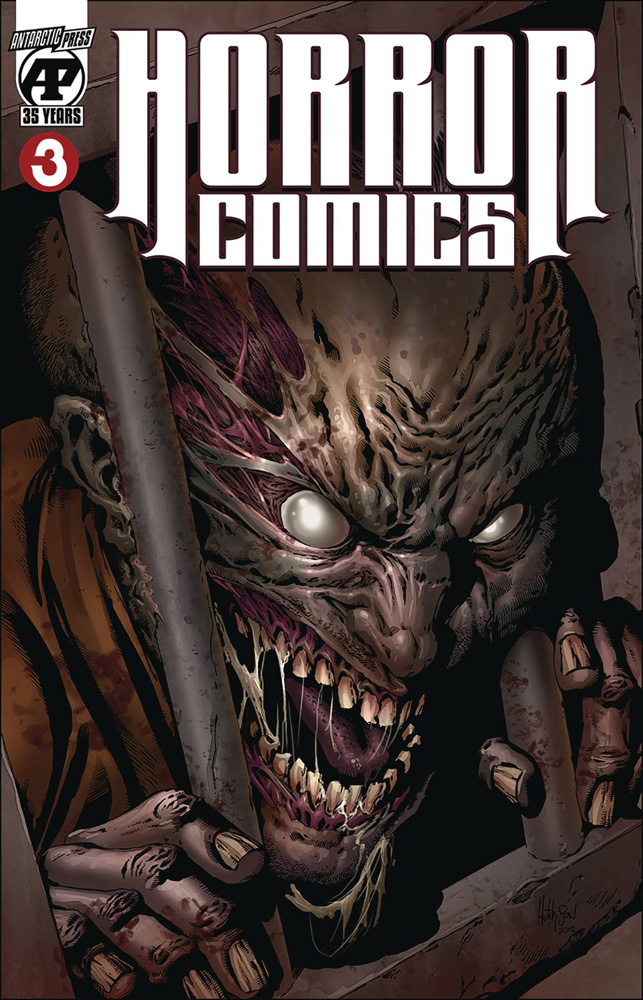 Image: Horror Comics #3 (variant cover) - Antarctic Press