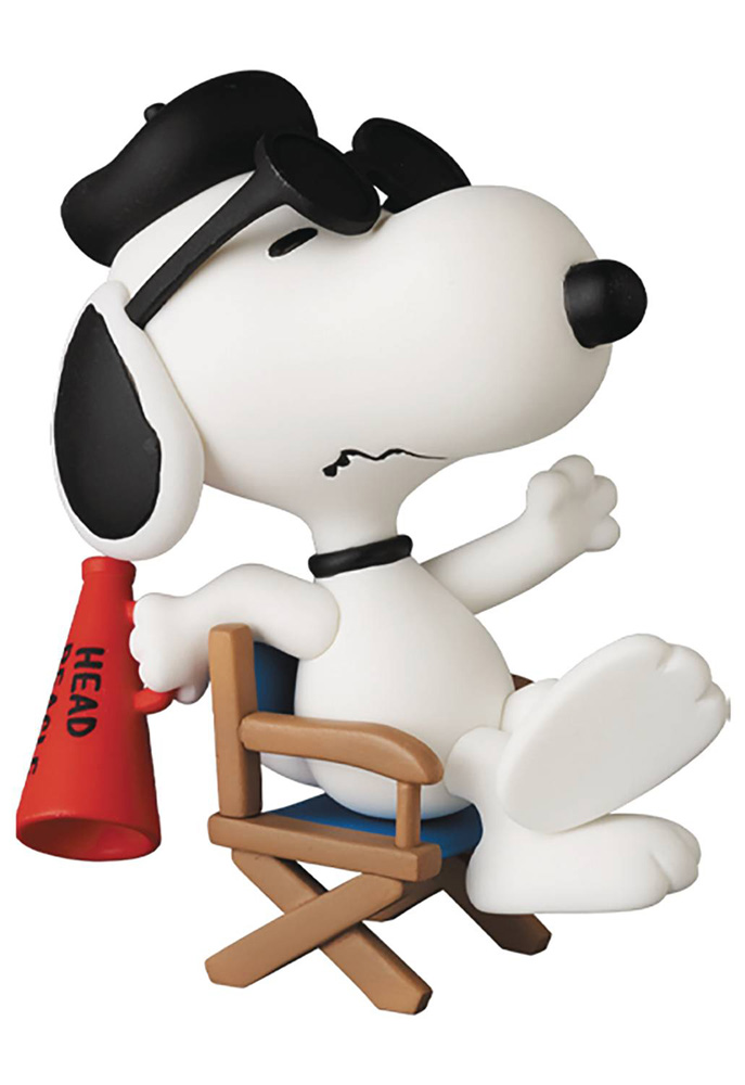 Image: Peanuts Ultra Detail Figure Series 11: Film Director Snoopy  - Medicom Toy Corporation