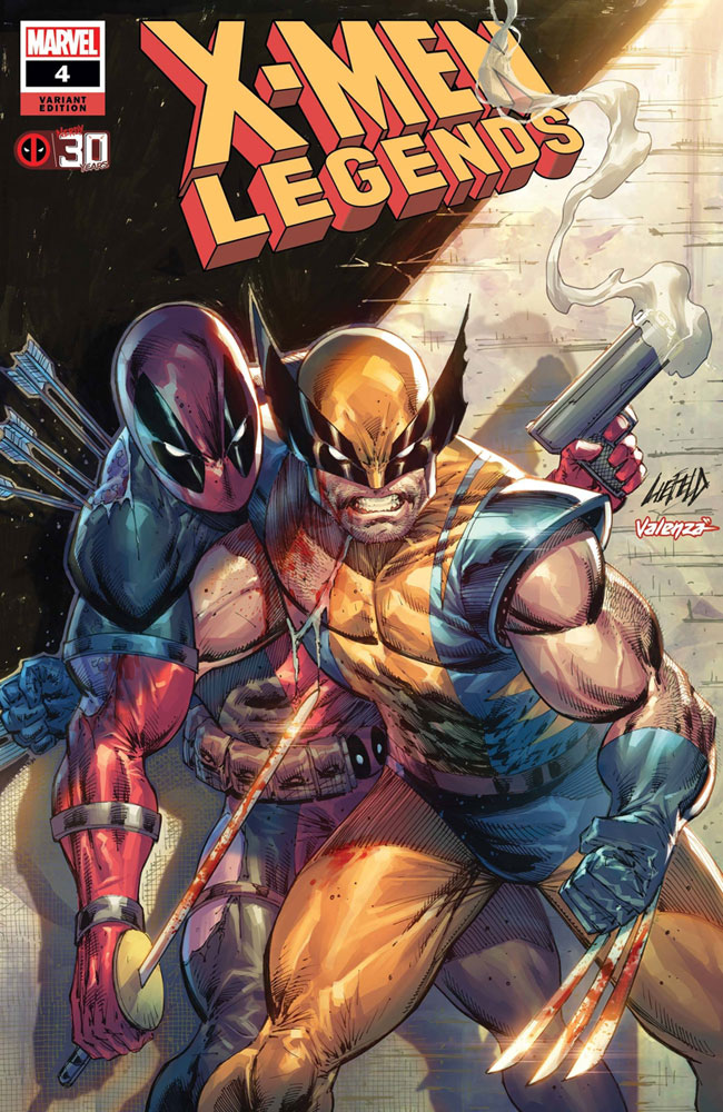 Image: X-Men Legends #4 (variant Deadpool 30th cover - Liefeld)  [2021] - Marvel Comics