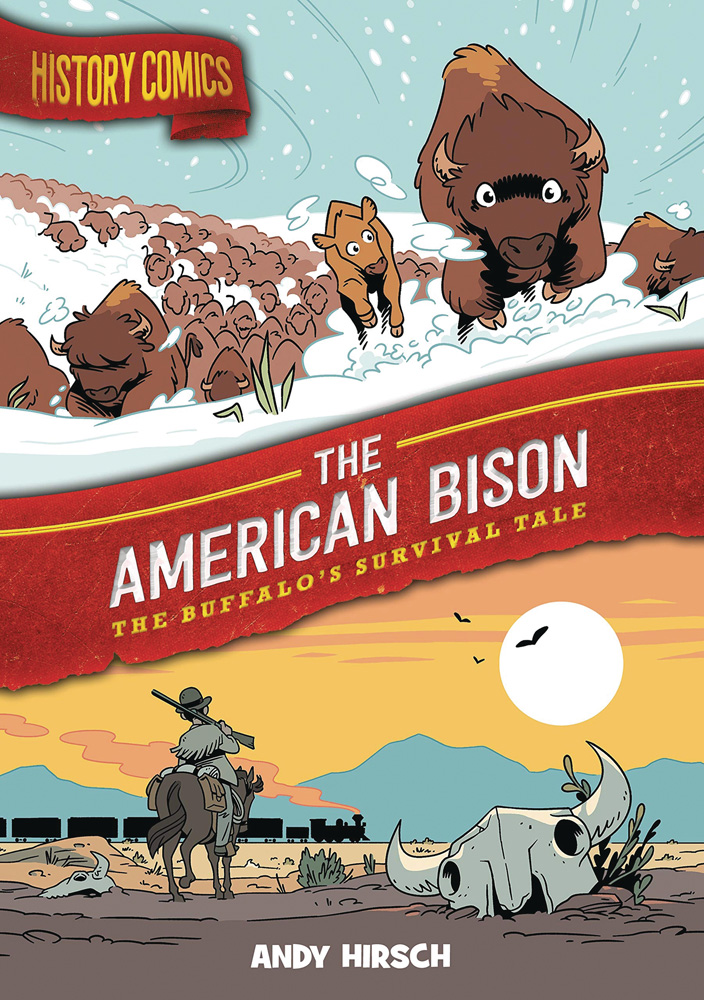 Image: History Comics: American Bison HC  - First Second (:01)