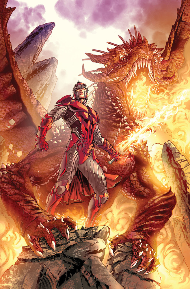 Image: Grimm Fairy Tales Myths & Legends Quarterly: Dragon Clan  (cover A - Vitorino) - Zenescope Entertainment Inc