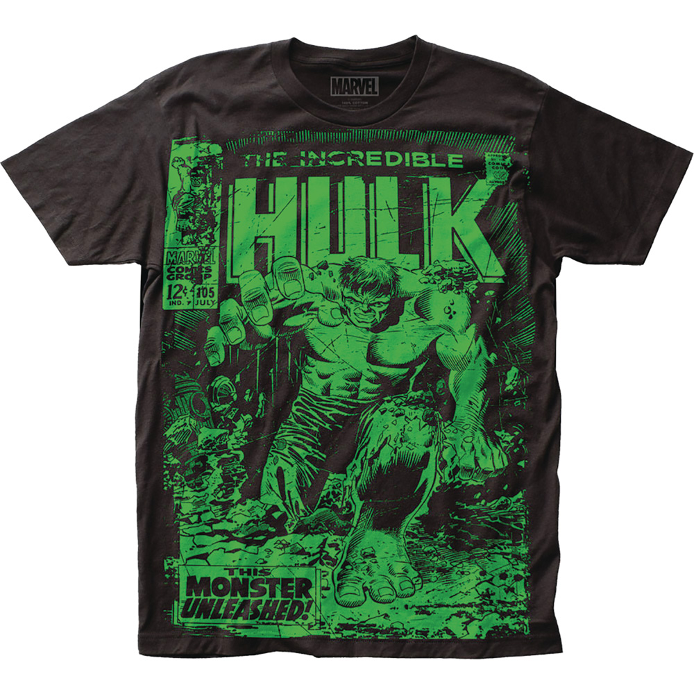 Image: Marvel T-Shirt: The Incredible Hulk - Monster Unleashed  (S) - Impact Merchandising